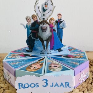 Traktatie taart Frozen
