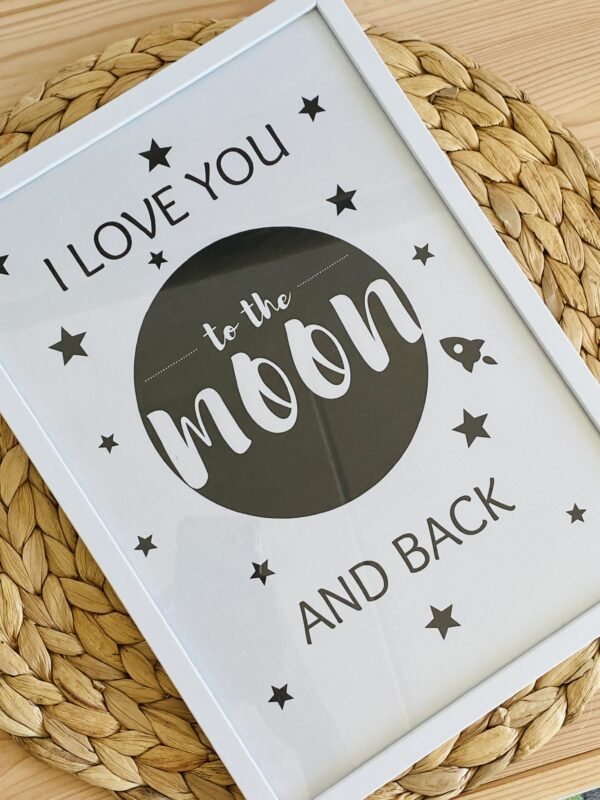 Kinder of Babykamerposter - To the Moon