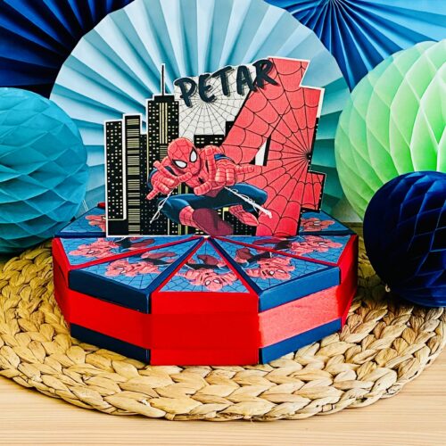 Spiderman traktatiedoosjes om te vullen