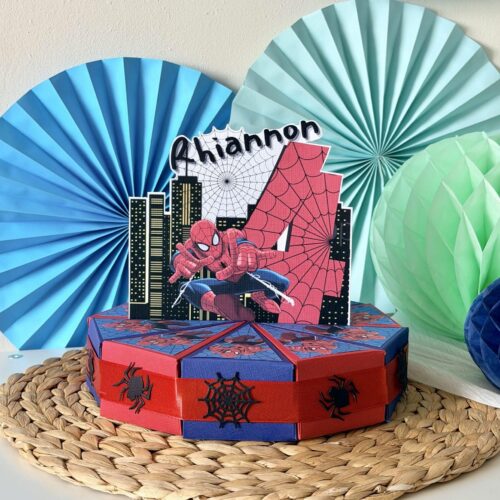 kindertraktatie Spiderman thema voor verjaardag