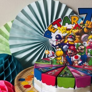 Traktatie taart Super Mario