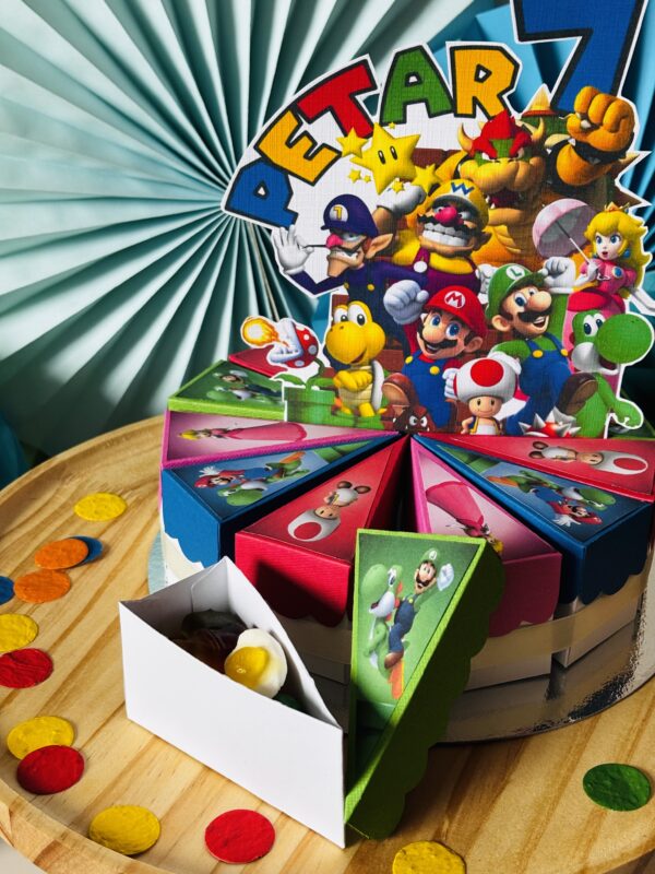 Traktatie taart Super Mario